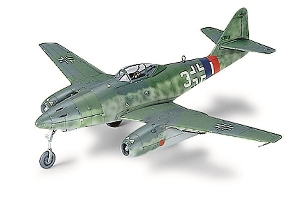 Tamiya 1/48 MESSERSCHMITT 262 A-1A i gruppen SPORT, FRITID & HOBBY / Hobby / Plastik modeller / Fly & Helikoptere hos TP E-commerce Nordic AB (A06231)