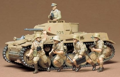 Tamiya 1/35 TYSK KAMPVOGN PANZER II i gruppen SPORT, FRITID & HOBBY / Hobby / Plastik modeller / Militære køretøjer (land) hos TP E-commerce Nordic AB (A06244)