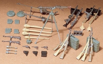 Tamiya 1/35 TYSKE INFANTERIVÅBEN i gruppen SPORT, FRITID & HOBBY / Hobby / Plastik modeller / Militære køretøjer (land) hos TP E-commerce Nordic AB (A06273)