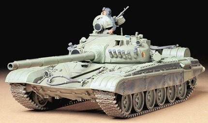 Tamiya 1/35 RUSSIAN ARMY TANK T72M1 i gruppen SPORT, FRITID & HOBBY / Hobby / Plastik modeller / Militære køretøjer (land) hos TP E-commerce Nordic AB (A06282)