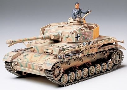 Tamiya 1/35 German Panzerkampfwagen IV (Sd.Kfz.161/2) i gruppen SPORT, FRITID & HOBBY / Hobby / Plastik modeller / Militære køretøjer (land) hos TP E-commerce Nordic AB (A06295)