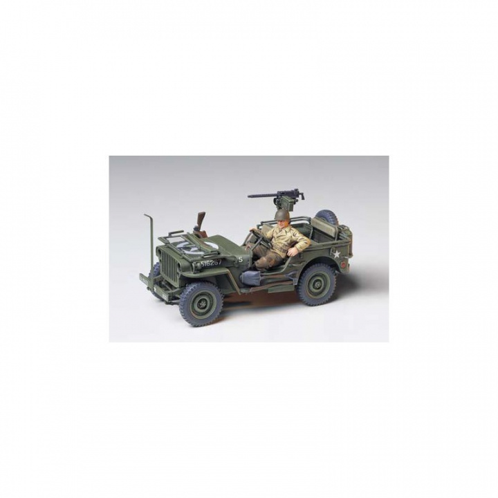 Tamiya 1/35 WILLYS JEEP MB 1/4 TON TRUCK i gruppen SPORT, FRITID & HOBBY / Hobby / Plastik modeller / Militære køretøjer (land) hos TP E-commerce Nordic AB (A06323)