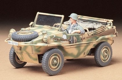 Tamiya 1/35 SCHWIMMWAGEN TYPE 166 i gruppen SPORT, FRITID & HOBBY / Hobby / Plastik modeller / Militære køretøjer (land) hos TP E-commerce Nordic AB (A06325)