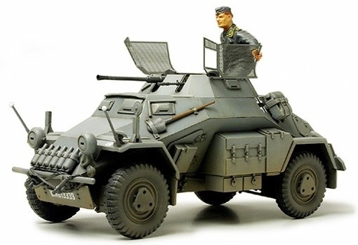 Tamiya 1/35 SDKFZ 222 M/FOTOÆTS i gruppen SPORT, FRITID & HOBBY / Hobby / Plastik modeller / Militære køretøjer (land) hos TP E-commerce Nordic AB (A06350)