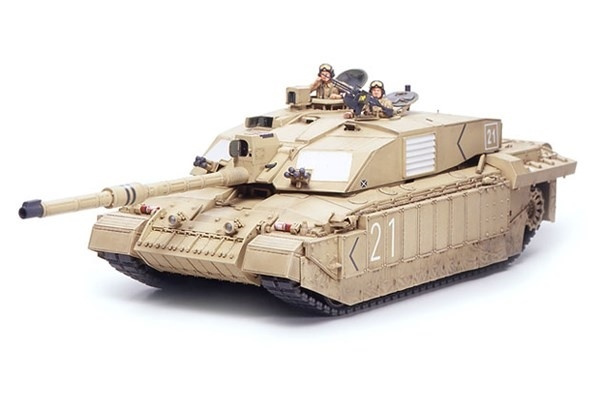 TAMIYA 1/35 CHALLENGER 2 \'DESERT\' i gruppen SPORT, FRITID & HOBBY / Hobby / Plastik modeller / Militære køretøjer (land) hos TP E-commerce Nordic AB (A06353)