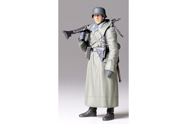 Tamiya 1/16 GERMAN MACHINE GUNNER i gruppen SPORT, FRITID & HOBBY / Hobby / Plastik modeller / Figurer hos TP E-commerce Nordic AB (A06361)