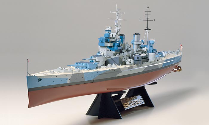 TAMIYA 1/350 British Battleship King George V i gruppen SPORT, FRITID & HOBBY / Hobby / Plastik modeller / Skib hos TP E-commerce Nordic AB (A06365)