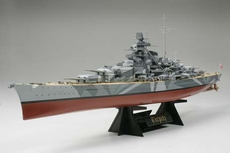 TAMIYA 1/350 Tirpitz German Battleship i gruppen SPORT, FRITID & HOBBY / Hobby / Plastik modeller / Skib hos TP E-commerce Nordic AB (A06369)