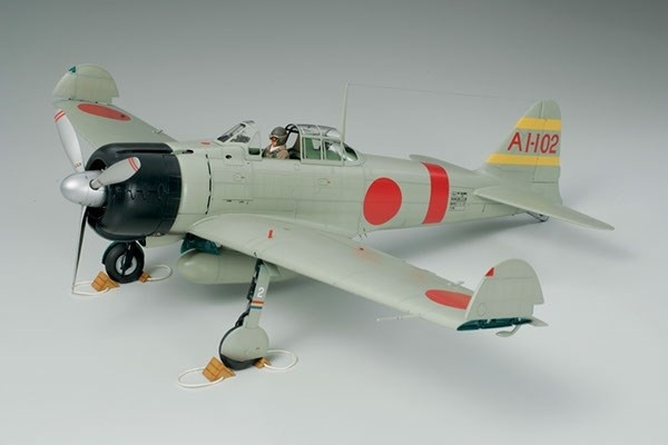 Tamiya 1/32 A6M2b Zero model 21 (Zeke) i gruppen SPORT, FRITID & HOBBY / Hobby / Plastik modeller / Fly & Helikoptere hos TP E-commerce Nordic AB (A06398)