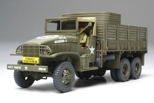 Tamiya 1/48 US 2,5ton 6x6 Cargo truck i gruppen SPORT, FRITID & HOBBY / Hobby / Plastik modeller / Militære køretøjer (land) hos TP E-commerce Nordic AB (A06423)