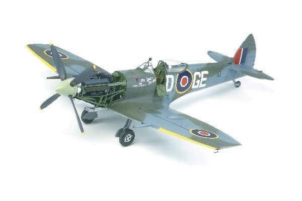 Tamiya 1/32 Spitfire Mk. XVIe i gruppen SPORT, FRITID & HOBBY / Hobby / Plastik modeller / Fly & Helikoptere hos TP E-commerce Nordic AB (A06427)