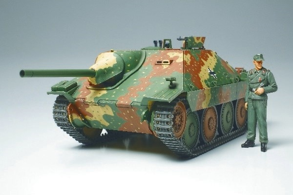 Tamiya 1/35 Hetzer Mid production i gruppen SPORT, FRITID & HOBBY / Hobby / Plastik modeller / Militære køretøjer (land) hos TP E-commerce Nordic AB (A06432)