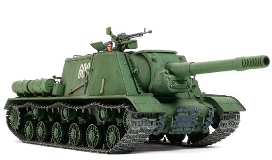 Tamiya 1/35 Russian JSU-152 i gruppen SPORT, FRITID & HOBBY / Hobby / Plastik modeller / Militære køretøjer (land) hos TP E-commerce Nordic AB (A06481)