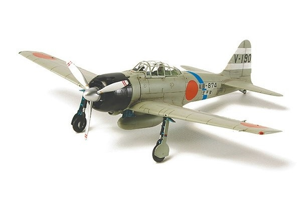 Tamiya 1/72 A6M3 Zero Model 32 (Hamp) i gruppen SPORT, FRITID & HOBBY / Hobby / Plastik modeller / Fly & Helikoptere hos TP E-commerce Nordic AB (A06512)