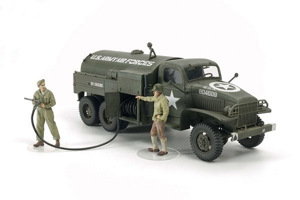 Tamiya 1/48 US 2.5t 6x6 Fuel Truck i gruppen SPORT, FRITID & HOBBY / Hobby / Plastik modeller / Militære køretøjer (land) hos TP E-commerce Nordic AB (A06530)