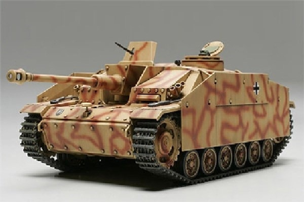 Tamiya 1/48 Sturmgeschuetz III Early i gruppen SPORT, FRITID & HOBBY / Hobby / Plastik modeller / Militære køretøjer (land) hos TP E-commerce Nordic AB (A06567)