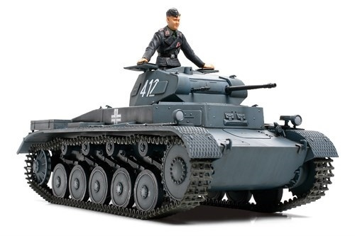 Tamiya 1/35 Pz.kpfw.II Ausf.A/B/C i gruppen SPORT, FRITID & HOBBY / Hobby / Plastik modeller / Militære køretøjer (land) hos TP E-commerce Nordic AB (A06568)