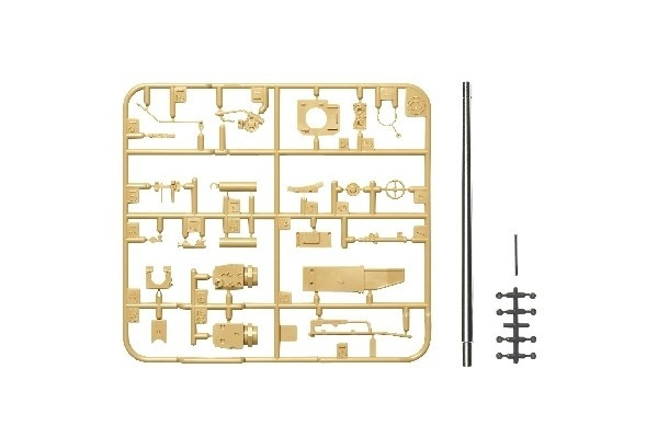 Tamiya 1/35 Lang Metal Barrel i gruppen SPORT, FRITID & HOBBY / Hobby / Plastik modeller / Militære køretøjer (land) hos TP E-commerce Nordic AB (A06585)