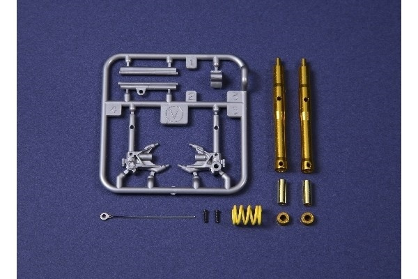 Tamiya 1/12 Yamaha YZR-M1\'05 Front Fork i gruppen SPORT, FRITID & HOBBY / Hobby / Plastik modeller / Motorcykler hos TP E-commerce Nordic AB (A06612)