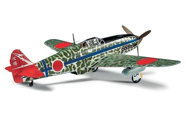 Tamiya 1/48 Kawasaki Ki-61-id Hien i gruppen SPORT, FRITID & HOBBY / Hobby / Plastik modeller / Fly & Helikoptere hos TP E-commerce Nordic AB (A06627)