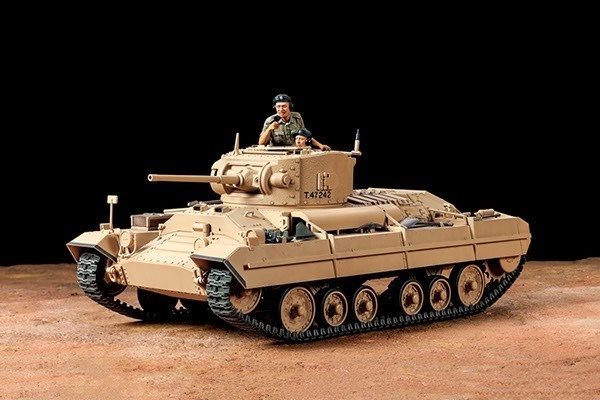 Tamiya 1/35 British Infantry Tank Valentine Mk.II/IV i gruppen SPORT, FRITID & HOBBY / Hobby / Plastik modeller / Militære køretøjer (land) hos TP E-commerce Nordic AB (A06628)