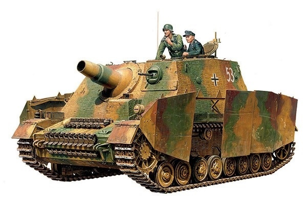 Tamiya 1/35 Brummbaer Late Production i gruppen SPORT, FRITID & HOBBY / Hobby / Plastik modeller / Militære køretøjer (land) hos TP E-commerce Nordic AB (A06657)