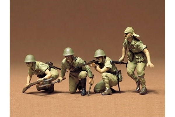 Tamiya 1/35 Japanese Army Infantry i gruppen SPORT, FRITID & HOBBY / Hobby / Plastik modeller / Figurer hos TP E-commerce Nordic AB (A06662)