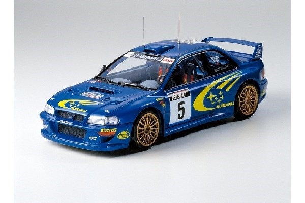 Tamiya 1/24 Subaru Impreza WRC \'99 i gruppen SPORT, FRITID & HOBBY / Hobby / Plastik modeller / Biler hos TP E-commerce Nordic AB (A06670)