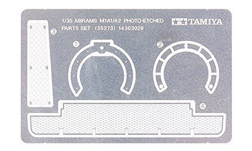 Tamiya 1/35 M1A1/A2 Photo-Etched Parts i gruppen SPORT, FRITID & HOBBY / Hobby / Plastik modeller / Militære køretøjer (land) hos TP E-commerce Nordic AB (A06678)