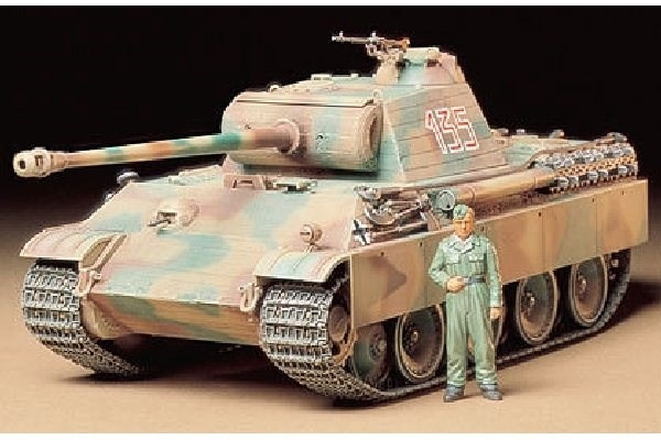 Tamiya 1/35 Panther Type G Early Version i gruppen SPORT, FRITID & HOBBY / Hobby / Plastik modeller / Militære køretøjer (land) hos TP E-commerce Nordic AB (A06683)