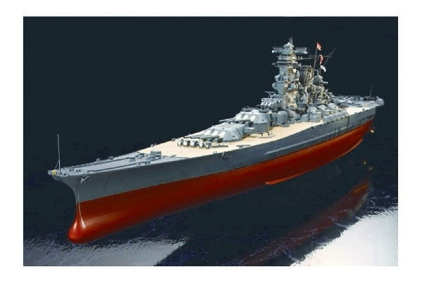TAMIYA 1/350 Japanese Battleship Yamato i gruppen SPORT, FRITID & HOBBY / Hobby / Plastik modeller / Skib hos TP E-commerce Nordic AB (A06698)