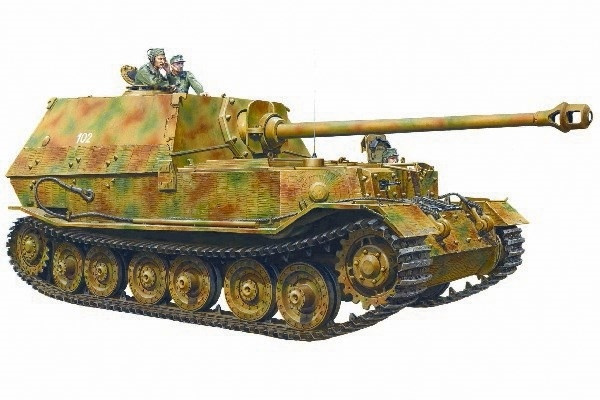 Tamiya 1/35 Elefant i gruppen SPORT, FRITID & HOBBY / Hobby / Plastik modeller / Militære køretøjer (land) hos TP E-commerce Nordic AB (A06706)