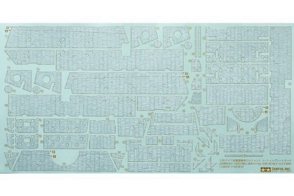 Tamiya 1/35 Elefant Zim Sheet i gruppen SPORT, FRITID & HOBBY / Hobby / Plastik modeller / Militære køretøjer (land) hos TP E-commerce Nordic AB (A06722)