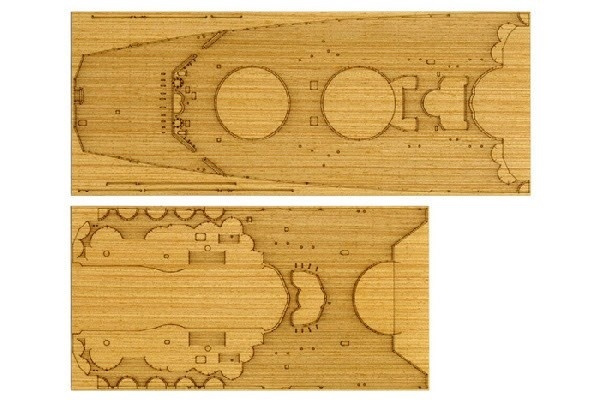 Tamiya 1/350 Yamato Deck Sheet i gruppen SPORT, FRITID & HOBBY / Hobby / Plastik modeller / Skib hos TP E-commerce Nordic AB (A06732)