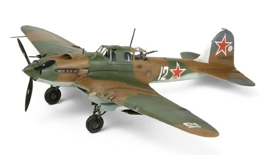 Tamiya 1/72 IL-2 i gruppen SPORT, FRITID & HOBBY / Hobby / Plastik modeller / Fly & Helikoptere hos TP E-commerce Nordic AB (A06763)