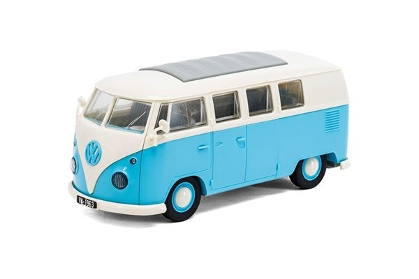 AIRFIX Quickbuild VW Camper Van - Blue i gruppen SPORT, FRITID & HOBBY / Hobby / Plastik modeller / Startsæt/Gavesæt hos TP E-commerce Nordic AB (A06769)