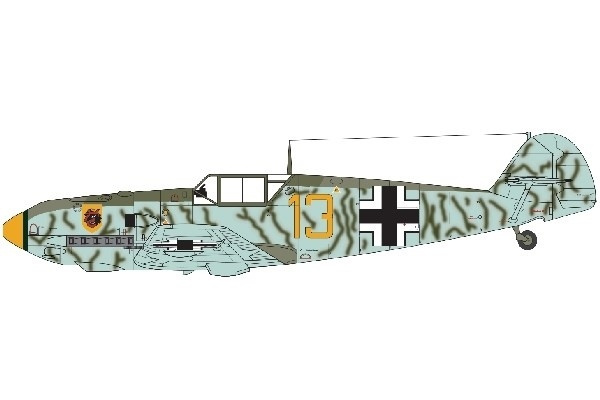 Airfix Messerschmitt Bf109E-4 1:72 i gruppen SPORT, FRITID & HOBBY / Hobby / Plastik modeller / Fly & Helikoptere hos TP E-commerce Nordic AB (A06772)