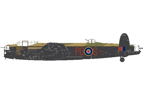 AIRFIX 1:72 Avro Lancaster B.I/B.III i gruppen SPORT, FRITID & HOBBY / Hobby / Plastik modeller / Fly & Helikoptere hos TP E-commerce Nordic AB (A06789)