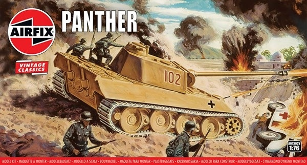 Airfix Panther i gruppen SPORT, FRITID & HOBBY / Hobby / Plastik modeller / Militære køretøjer (land) hos TP E-commerce Nordic AB (A06799)