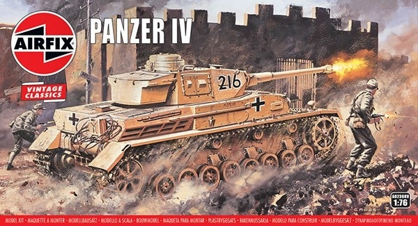 Airfix Panzer IV i gruppen SPORT, FRITID & HOBBY / Hobby / Plastik modeller / Militære køretøjer (land) hos TP E-commerce Nordic AB (A06808)