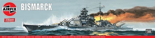 Airfix Bismarck i gruppen SPORT, FRITID & HOBBY / Hobby / Plastik modeller / Skib hos TP E-commerce Nordic AB (A06813)