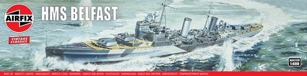 Airfix HMS Belfast i gruppen SPORT, FRITID & HOBBY / Hobby / Plastik modeller / Skib hos TP E-commerce Nordic AB (A06815)