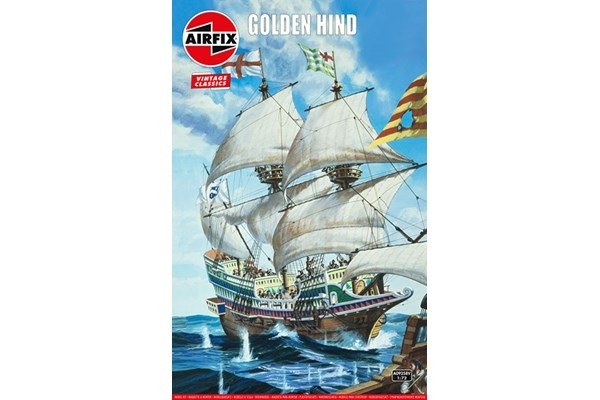 Airfix Golden Hind 1:172 i gruppen SPORT, FRITID & HOBBY / Hobby / Plastik modeller / Skib hos TP E-commerce Nordic AB (A06818)