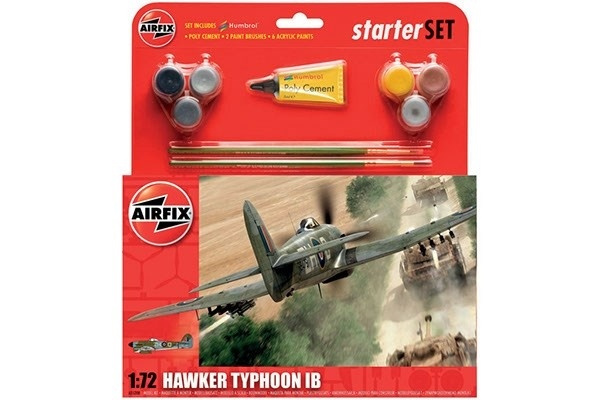 AIRFIX Hawker Typhoon giftset i gruppen SPORT, FRITID & HOBBY / Hobby / Plastik modeller / Startsæt/Gavesæt hos TP E-commerce Nordic AB (A06837)