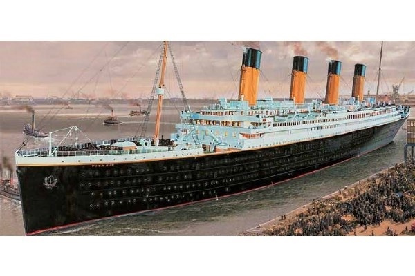Airfix RMS Titanic 1:400 i gruppen SPORT, FRITID & HOBBY / Hobby / Plastik modeller / Startsæt/Gavesæt hos TP E-commerce Nordic AB (A06875)