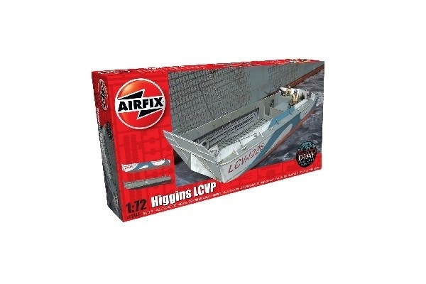 Airfix Higgins LCVP i gruppen SPORT, FRITID & HOBBY / Hobby / Plastik modeller / Militære køretøjer (land) hos TP E-commerce Nordic AB (A06898)