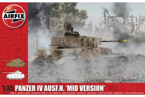 AIRFIX Panzer IV Ausf.H \'Mid Version\' i gruppen SPORT, FRITID & HOBBY / Hobby / Plastik modeller / Militære køretøjer (land) hos TP E-commerce Nordic AB (A06906)