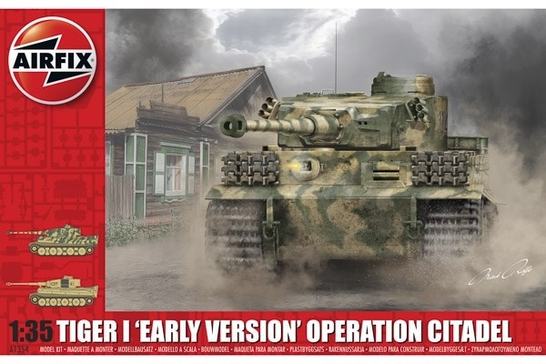 AIRFIX Tiger-1 \'Early Version - Operation Citadel\' i gruppen SPORT, FRITID & HOBBY / Hobby / Plastik modeller / Militære køretøjer (land) hos TP E-commerce Nordic AB (A06907)