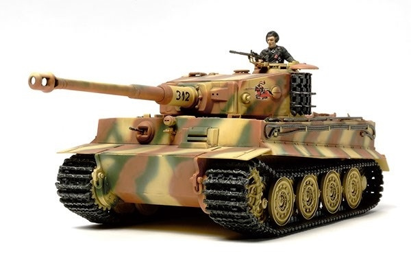 Tamiya 1/48 Tiger I late i gruppen SPORT, FRITID & HOBBY / Hobby / Plastik modeller / Militære køretøjer (land) hos TP E-commerce Nordic AB (A06919)