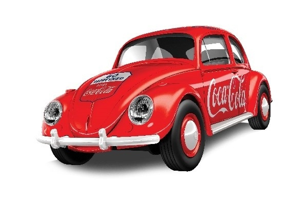 AIRFIX Quickbuild Coca-Cola VW Beetle i gruppen SPORT, FRITID & HOBBY / Hobby / Plastik modeller / Startsæt/Gavesæt hos TP E-commerce Nordic AB (A06928)